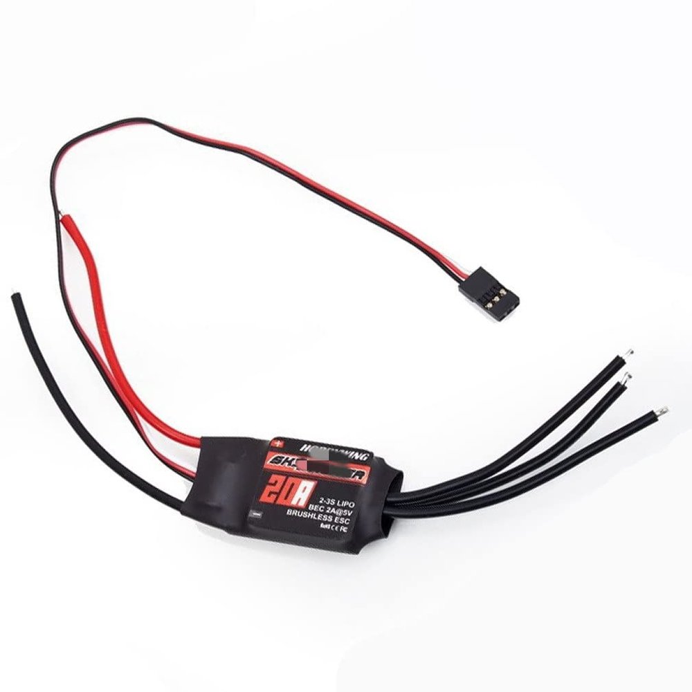 20A 30A 40A 50A 60A 80A ESC Speed Controller with UBEC Compatible with RC FPV Quadcopter Airplanes Helicopters Compatible with Drones(Skywalker 12A)