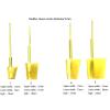RC Boat Brass Rudders for Model Ships Accessories 1:200 to 1:350 Scale Brass Rudders for Destroyers and Frigates RC Boats(Rudder No. 4) view 3