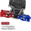 BRCatWPark RC Upgrades Part for 1/10 WideMaxx,Model# 89086-4,Suspension Arms,Caster Block,Steering Blocks,Rear Stub Axle Carriers,Drive Shaft Axles,Camber Links,Tie Rod & Servo Horn,Red view 2