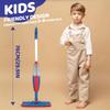 Kids Spray Mop Real with Sprayer + 2PCS Mop Pads, Toddler Cleaning Tool Real Works for Realistic Housekeeping Cleaner Pretend Play Toys Montessori Mini Mop & Sweeper for Kids Aged 3+ view 3