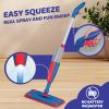 Kids Spray Mop Real with Sprayer + 2PCS Mop Pads, Toddler Cleaning Tool Real Works for Realistic Housekeeping Cleaner Pretend Play Toys Montessori Mini Mop & Sweeper for Kids Aged 3+ view 4