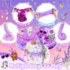 6 Pack Slimes, Purple Slime for Kids, Butter Cloud Slime kit for Girls Ages 8-12, Toys for Girls and Boys, Birthday Halloween Christmas Party Favors for Kids Goodie Bag Stuffers view 3