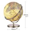 Geographic Globes 720  Full Rotation Globe High -definition World Globe Desktop Geographic Globes For Adult Student Learning Globes Fun view 2
