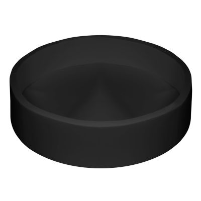 TRENDBOX Extra Large Soft Foam Ball Pit 51.2" x 11.8" (NO Balls) in Large Sponge Round Ball Pool Indoor Round Ball Pits Children Toddler Playpen - Black