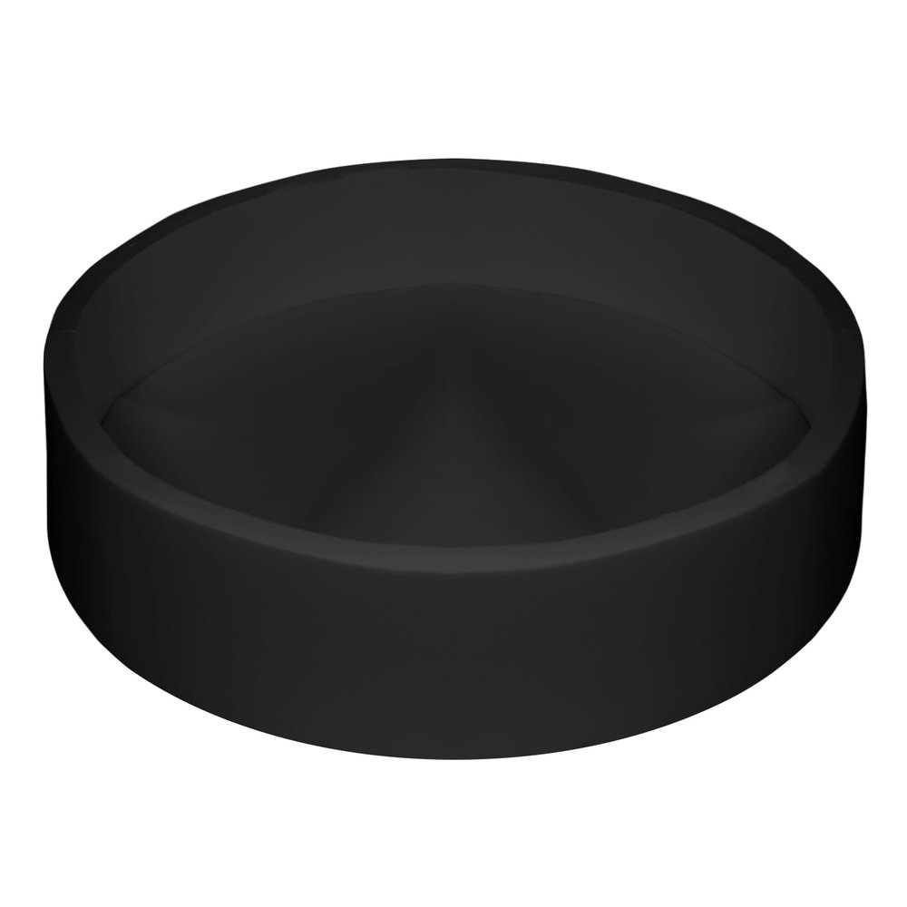 TRENDBOX Extra Large Soft Foam Ball Pit 51.2" x 11.8" (NO Balls) in Large Sponge Round Ball Pool Indoor Round Ball Pits Children Toddler Playpen - Black