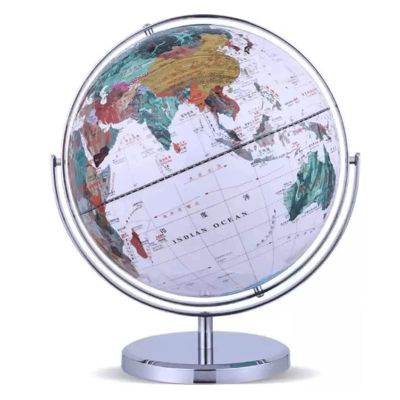 Geographic Globes 720  Full Rotation Globe High -definition World Globe Desktop Geographic Globes For Adult Student Learning Globes Fun