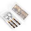 Lone Hyena Children's tableware 3-piece set, reusable knife, fork and spoon cutlery set, portable children's food protection tableware view 4