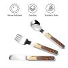 meerkats Children's tableware 3-piece set, reusable knife, fork and spoon cutlery set, portable children's food protection tableware view 3