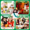 URSKYTOUS 50Pcs Little Jesus Figures Bulk Mini Jesus Love You Figurines Tiny Small Rubber Baby Jesus Toys to Hide Pocket Miniature Jesus Easter Egg Fillers Stuffers Baptism Gift Religious Party Favors view 4