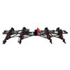 RZXYLRC 8x8 DIY Metal Upgraded RC Chassis Frame with Portal Axles Transmission for Axial SCX10 1/10 RC 8x8 Crawler Car (Black) view 2