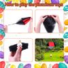 JOICEE 8 Pack Easter Egg Prefilled with Parachute Toys, Easter Basket Stuffers Gifts Hand Throw Flying Toys Filled with Animal Figures for Boys Girls Party Favors Egg Hunt Game view 3