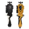 2 Pack String Launchers and Grips, Battling Burst Launcher, Left/Right Spin, Only Compatible with Burst, Two Launch Modes Gyros(Black+Golden) view 1
