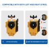 2 Pack String Launchers and Grips, Battling Burst Launcher, Left/Right Spin, Only Compatible with Burst, Two Launch Modes Gyros(Black+Golden) view 2