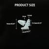 10PCS RC Airplane Plastic Lock On Control Horns Micro Control Horn for RC Plane Aircraft Helicopter DIY Model Plane Parts (13.5x16mm White) view 3