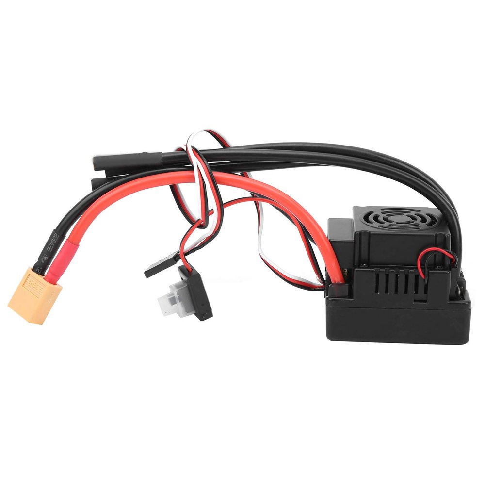 120A Brushl ESC Electronic Speed Controller Accessory Fit for 1 8 RC CarT Plug Power 8v 3a Sbec This ESC Delivers and Electronic Speed ControllerESCBrushl ESC ESCRC Car ESCRC