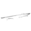 BEAXTURBO Racing Upgrade Parts CNC Aluminum #7075 Chassis Brace Set for Losi 8IGHT-X Lasernut 1/6 LOS251129 (Silver) view 4