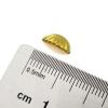 10Pcs Dollhouse Miniature Furniture Drawer Pulls Handles Knobs 1:12 Scale Handmade Decor, Gold view 3