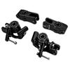 BeaxTurbo Racing Upgrade Parts Aluminum #7075 Spindle Carrier Set+Rear Hub for Losi 8IGHT-X Lasernut 1/6 (Black) view 3