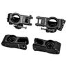 BeaxTurbo Racing Upgrade Parts Aluminum #7075 Spindle Carrier Set+Rear Hub for Losi 8IGHT-X Lasernut 1/6 (Black) view 4