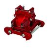 BEAXTURBO Racing Upgrade Parts CNC Aluminum #7075 Front Gear Box Set for Losi 8IGHT-X Super Lasernut 1/6 6S (red) view 2