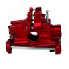 BEAXTURBO Racing Upgrade Parts CNC Aluminum #7075 Front Gear Box Set for Losi 8IGHT-X Super Lasernut 1/6 6S (red) view 4