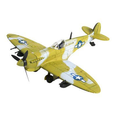 TWTCZOZ 1:48 Scale British Fighter Model Kits for Creative Assembly and Display, Yellow Green