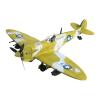 TWTCZOZ 1:48 Scale British Fighter Model Kits for Creative Assembly and Display, Yellow Green view 1
