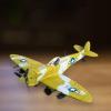 TWTCZOZ 1:48 Scale British Fighter Model Kits for Creative Assembly and Display, Yellow Green view 3
