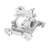 BEAXTURBO Racing Upgrade Parts CNC Aluminum #7075 Front Gear Box Set for Losi 8IGHT-X Super Lasernut 1/6 6S (Silver) view 2