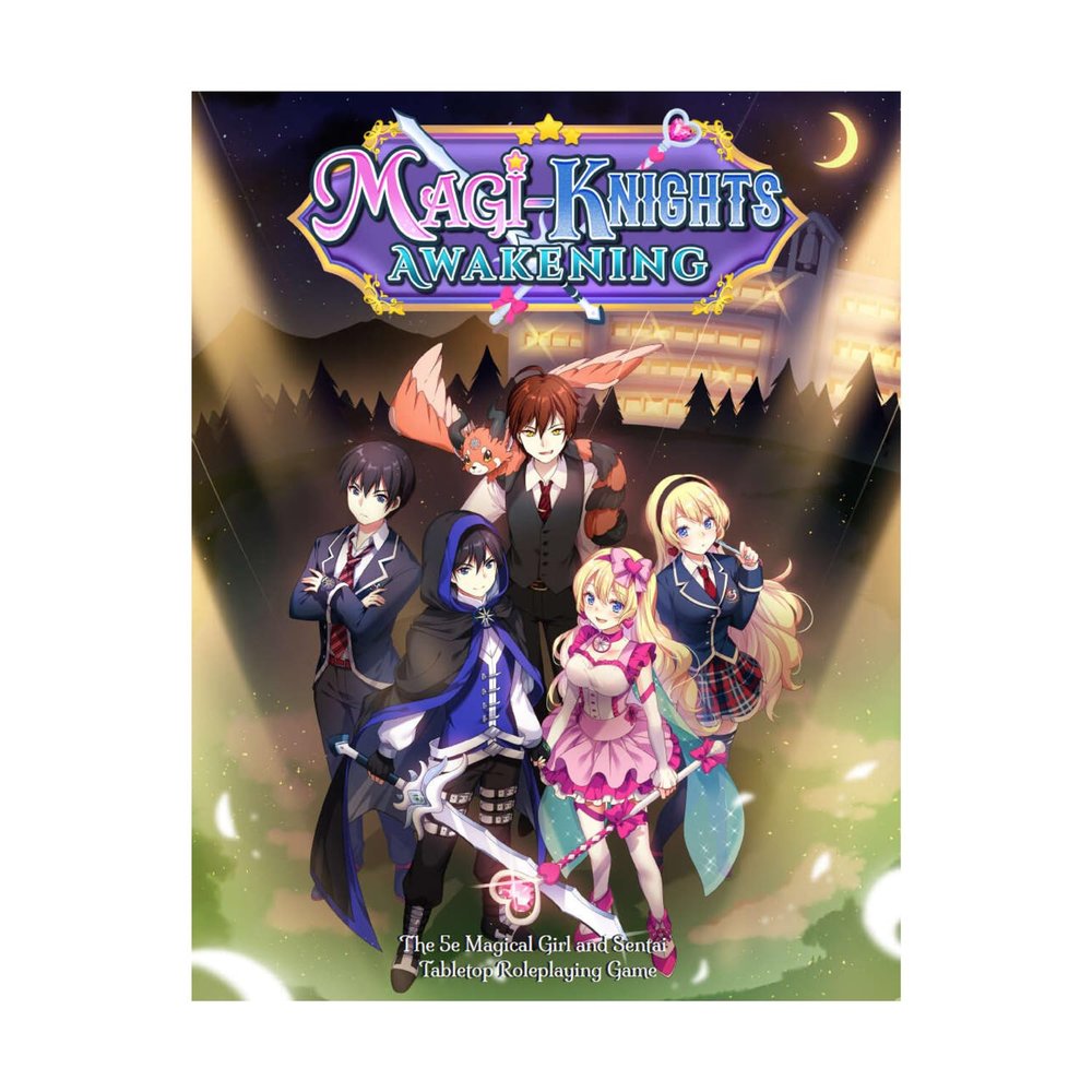 Lionwing Publishing Magi-Knights Awakening: The 5E Magical Girl and Sentai Tabletop Roleplaying Game