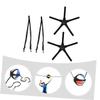 balacoo 4sets Buckle Practice Tool for Boys and Girls Basketball Trainer Shooting Training Aid Indoor Volleyball Exercise Toy view 4