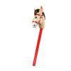 SM SunniMix 2xStick Horse Blowing Up Stick Toy Hobby Horse Stick Toy Lovely Horse Head Stick Balloon for Costume Stick Cowboy Cowgirl Party view 2