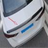 ANUNFRRE Car Accessories Fit for Nissan Sentra Sylphy 2020-23 ABS Carbon Fiber Rear Trunk Spoiler Wing Flap Strip Trim 1PCS Set view 2