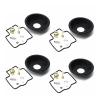 Carburetor Repair Kit Chamber Gasket Carb Vacuum Diaphragm For ZX600 ZR600 1990 1991 1992 1993 1994 1995 ZX ZR 600(4 kits diaphragms) view 1