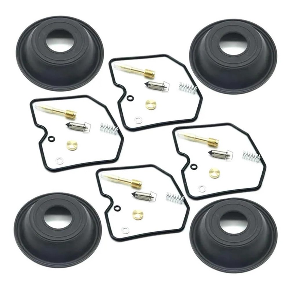 Carburetor Repair Kits For GPX750 1987-1990 GPZ900R 1984-1985 GPX 750 GPZ 900 Carb Vacuum Diaphragms carb Parts(Whole set)
