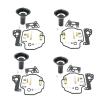 Carburetor Repair Kit Plunger Chamber Gasket Float Valve Parts for Venture Royale XVZ1300D 1983-1993 XVZ 1300 D view 1