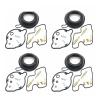 Carburetor Repair Kit Carb Chamber Gasket Float Valve Needle Diaphragm For CBR600F2 1991 1992 1993 1994 CBR 600 F2(4 carb kits) view 1
