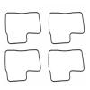 Carburetor Repair Kit Carb Chamber Gasket Float Valve Needle Seat Parts For CBR1000F HURRICANE 1987-1991 CBR 1000 F(4 chamber seals) view 1