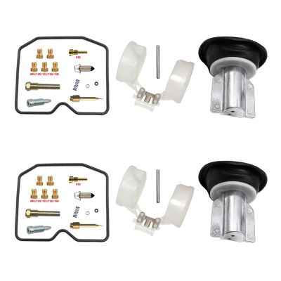 Carburetor Repair Kit ER 500 Plunger Diaphragm & Float Parts for ER-5 ER500 1997-2005(E)