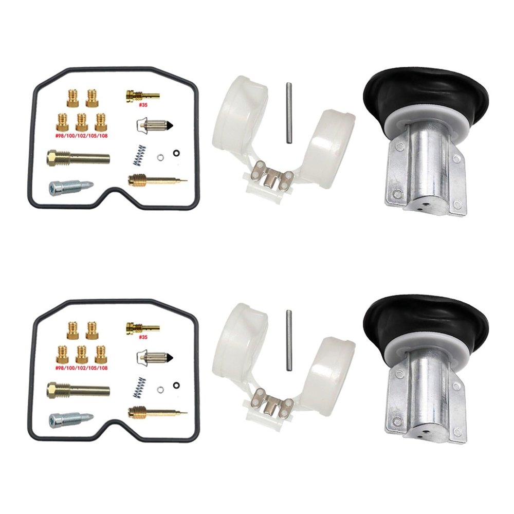 Carburetor Repair Kit ER 500 Plunger Diaphragm & Float Parts for ER-5 ER500 1997-2005(E)
