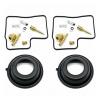 Carburetor repair kit vacuum diaphragm carb floating needle valve seat washer parts For XL600V Transalp 600 1987-1999 view 1