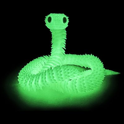 30in 3D Printed Snake Toys Large, Fidget ADHD 3D Printed Toys, Perfect Desk Pet for 3D Printed Animal Collectors