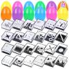 24 Pack Prefilled Easter Eggs with Maze Cube Puzzle Toys, Easter Eggs Filled for Kids Boys Girls, Easter Basket Stuffers for Kids Teens Adults, Easter Egg Fillers Hunt Game, Classroom Prize Supplies view 1