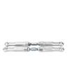 BeaxTurbo Racing Upgrade Parts CNC Aluminum #7075 tumbuckle Front for losi Super lasernut 1/6 tlr244075 (Silver) view 2