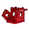 BEAXTURBO Racing Upgrade Parts CNC Aluminum #7075 Motor Mount for LOSI 8ight-x lasernut 1/6 TLR241067 (red) view 3
