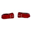 BeaxTurbo Racing Upgrade Parts CNC Aluminum #7075 Rear Hub for Losi 8IGHT-X Super Lasernut 1/6 254076 (red) view 2