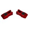 BeaxTurbo Racing Upgrade Parts CNC Aluminum #7075 Rear Hub for Losi 8IGHT-X Super Lasernut 1/6 254076 (red) view 4