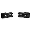 BeaxTurbo Racing Upgrade Parts CNC Aluminum #7075 Rear Hub for Losi 8IGHT-X Super Lasernut 1/6 254076 (Black) view 3