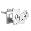 BEAXTURBO Racing Upgrade Parts CNC Aluminum #7075 Motor Mount for LOSI 8ight-x lasernut 1/6 TLR241067 (Silver) view 4