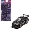 1:64 Scale Diecast Model Car Collectibles Compatible with Mini GT LBWK Mazda RX-7 LB-Super Silhouette Liberty Walk Black Limited Edition MGT00785 view 4